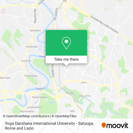 Yoga Darshana International University - Satyuga map