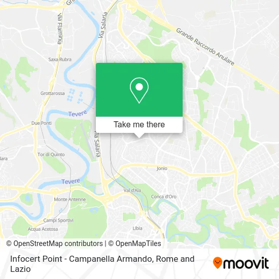 Infocert Point - Campanella Armando map