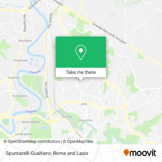 Spuntarelli Gualtiero map