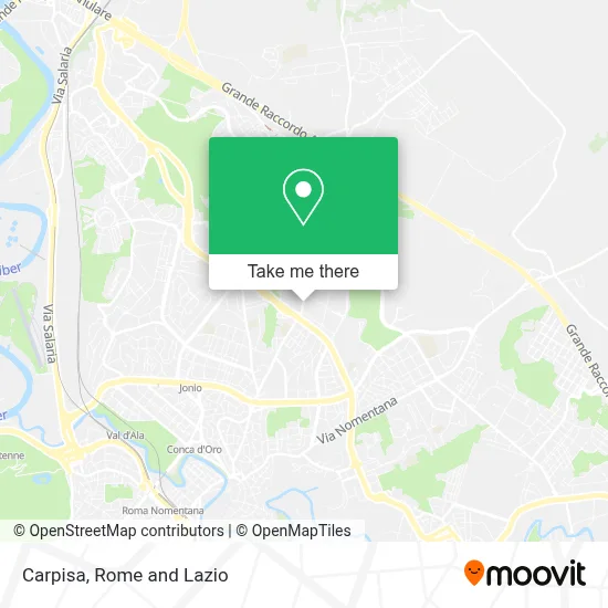 Carpisa map