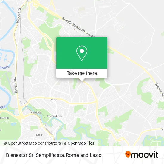 Bienestar Srl Semplificata map