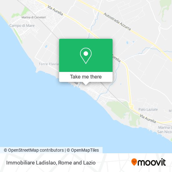 Immobiliare Ladislao map