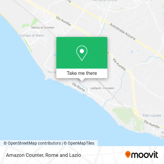 Amazon Counter map