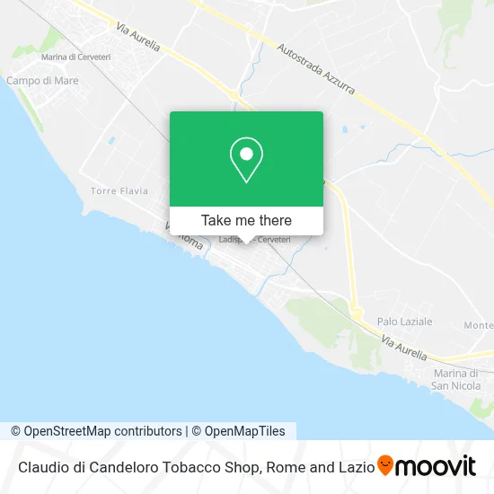 Claudio di Candeloro Tobacco Shop map