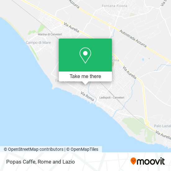 Popas Caffe map