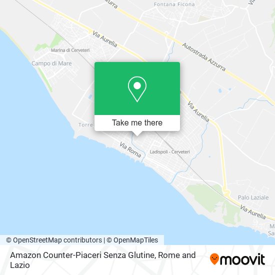 Amazon Counter-Piaceri Senza Glutine map