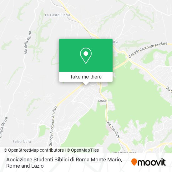 Aociazione Studenti Biblici di Roma Monte Mario map