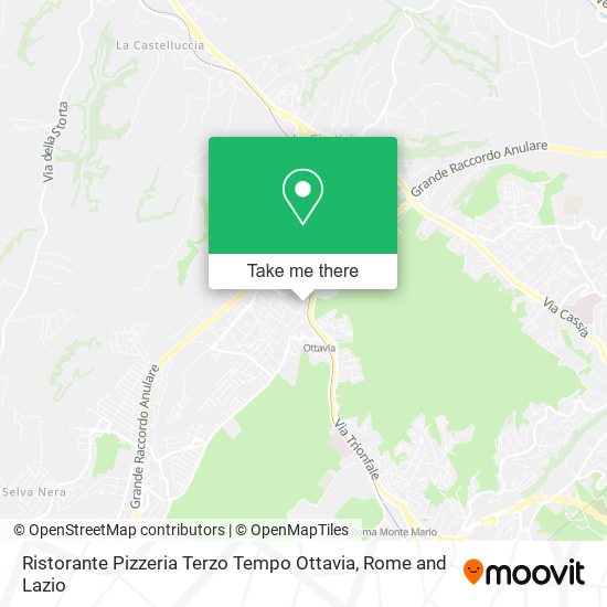 Ristorante Pizzeria Terzo Tempo Ottavia map