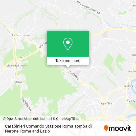 Carabinieri Comando Stazione Roma Tomba di Nerone map