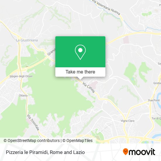 Pizzeria le Piramidi map