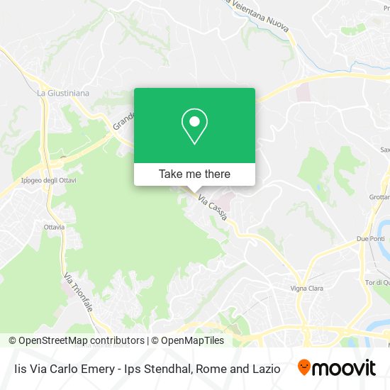 Iis Via Carlo Emery - Ips Stendhal map