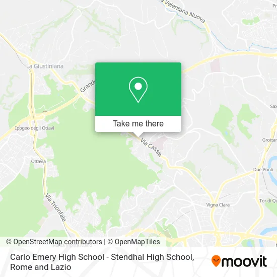 Carlo Emery High School - Stendhal High School map