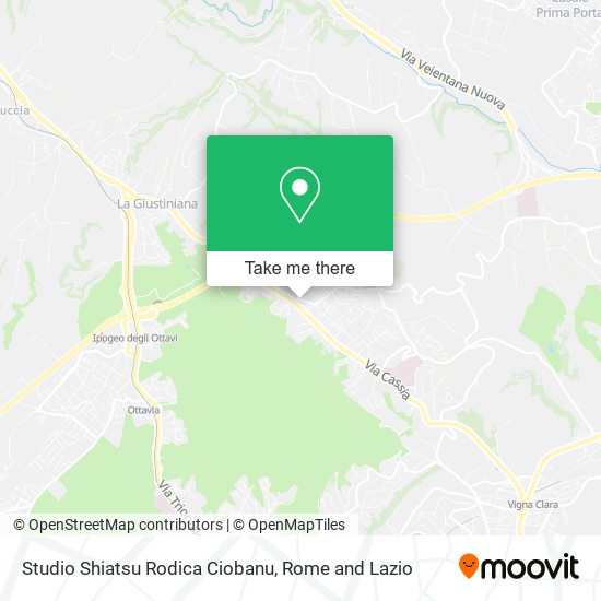 Studio Shiatsu Rodica Ciobanu map