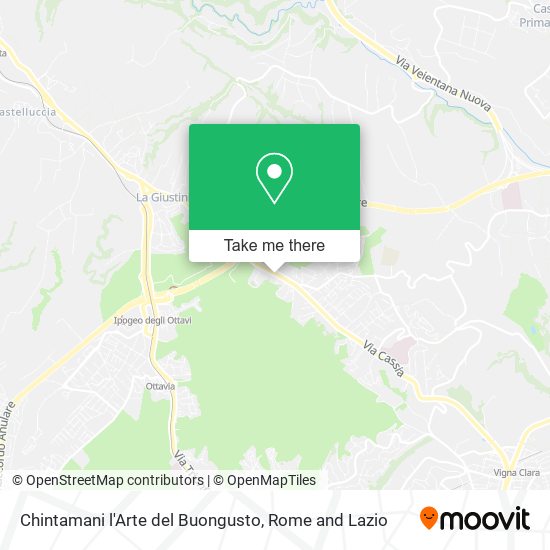 Chintamani l'Arte del Buongusto map