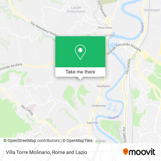 Villa Torre Molinario map