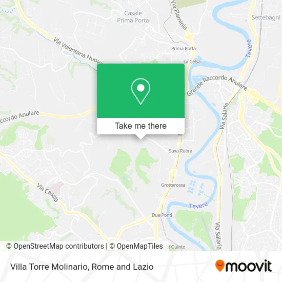 Villa Torre Molinario map