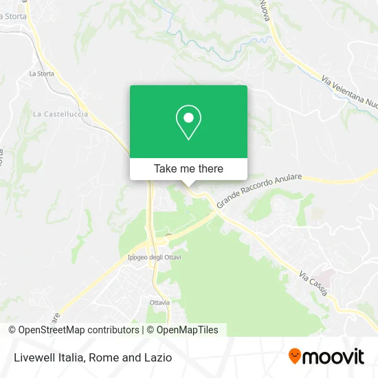 Livewell Italy map