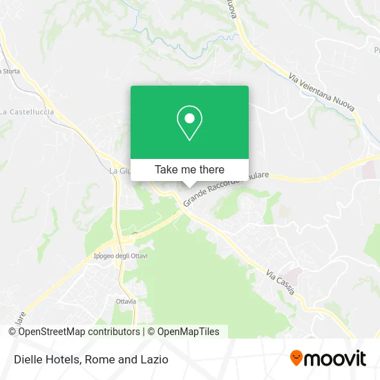 Dielle Hotels map