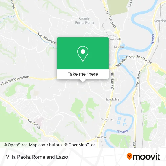 Paola Villa map