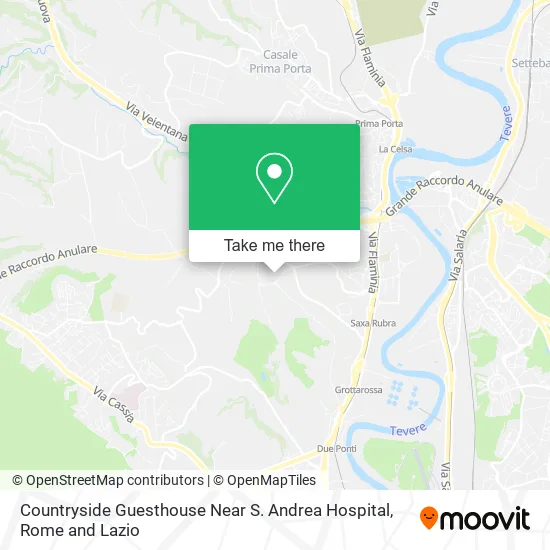 Countryside Guesthouse Near S. Andrea Hospital map