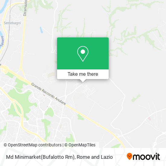 Md Minimarket(Bufalotto Rm) map