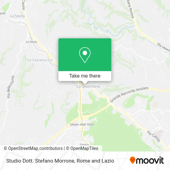 Dr. Stefano Morrone Studio map