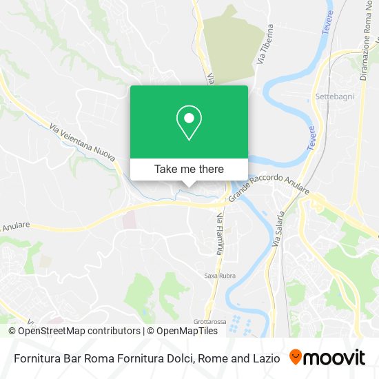 Fornitura Bar Roma Fornitura Dolci map
