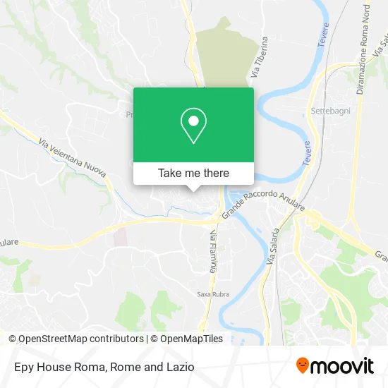 Epy House Rome map