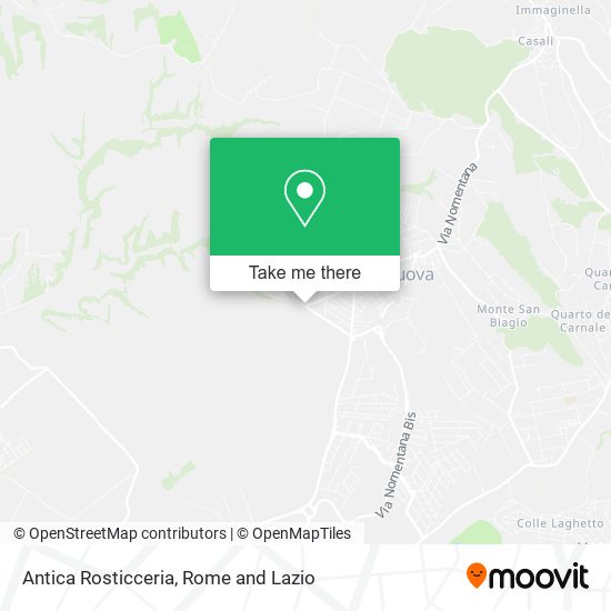 Antica Rosticceria map