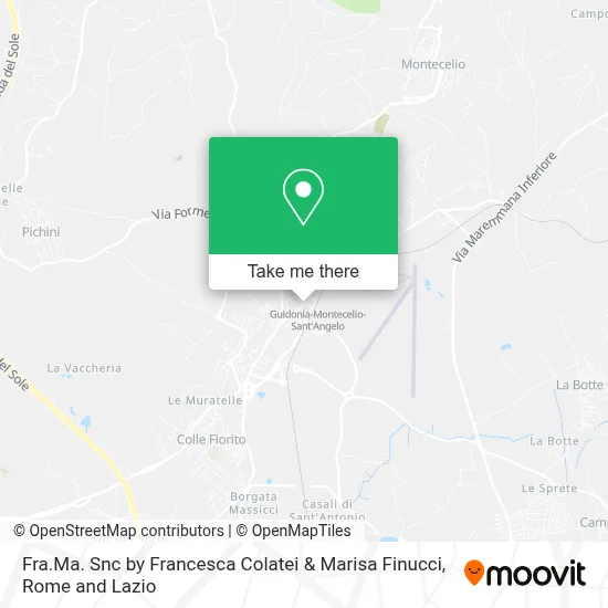 Fra.Ma. Snc by Francesca Colatei & Marisa Finucci map
