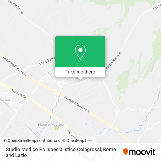 Studio Medico Polispecialistico Colagrossi map