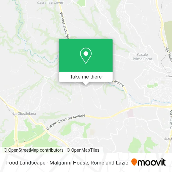 Food Landscape - Malgarini House map