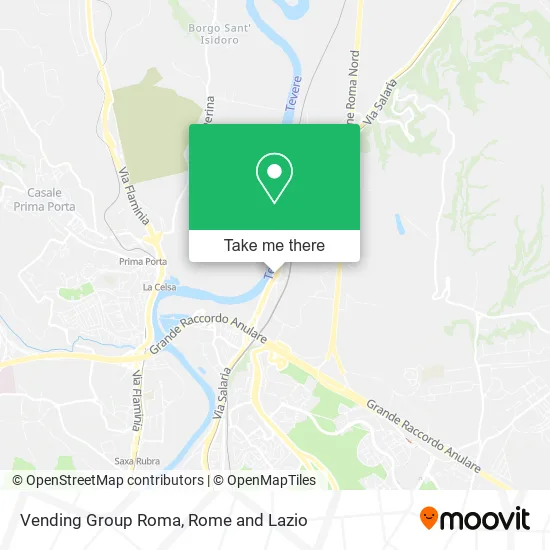 Vending Group Rome map