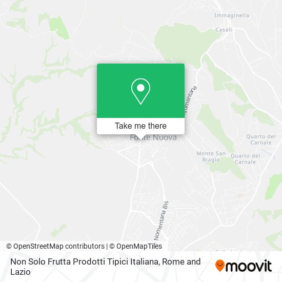 Non Solo Frutta Prodotti Tipici Italiana map