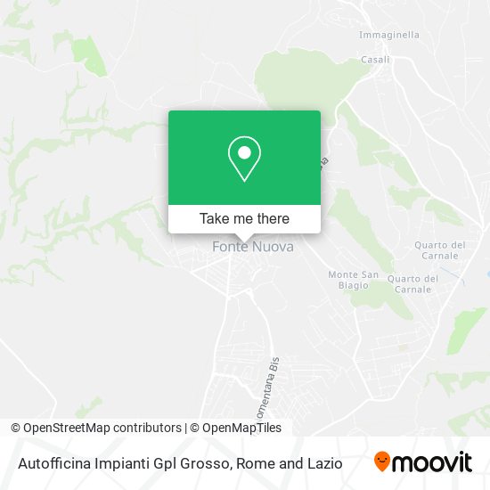 Autofficina Impianti Gpl Grosso map