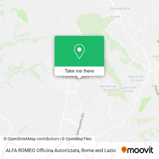 ALFA ROMEO Officina Autorizzata map