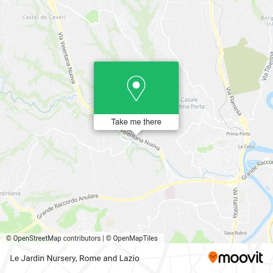 Le Jardin Nursery map