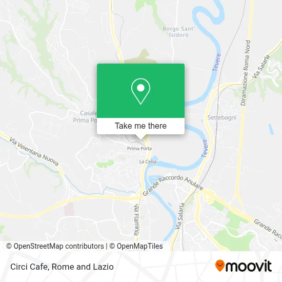 Circi Cafe map