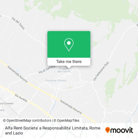 Alfa Rent-Societa' a Responsabilita' Limitata map