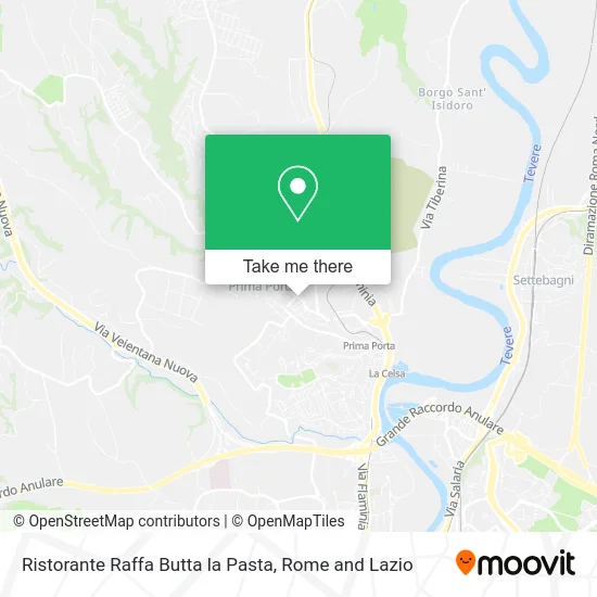 Ristorante Raffa Butta la Pasta map