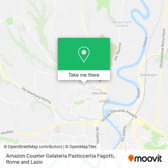 Amazon Counter-Gelateria Pasticcertia Fagotti map