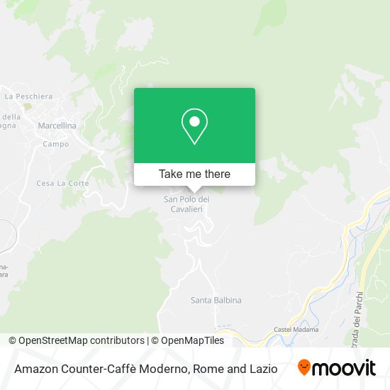 Amazon Counter-Caffè Moderno map