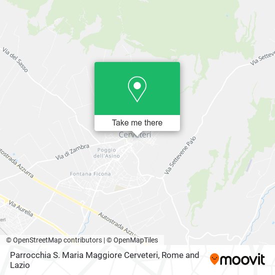 Parrocchia S. Maria Maggiore Cerveteri map