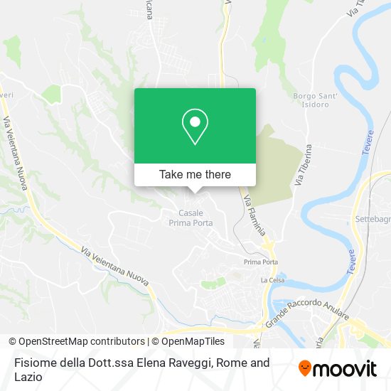 Fisiome della Dott.ssa Elena Raveggi map