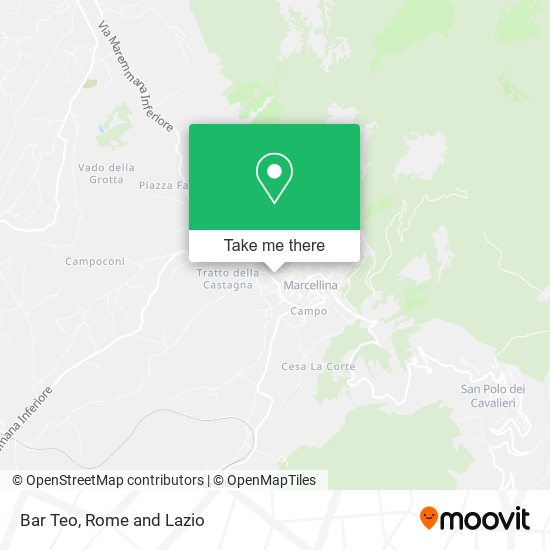 Bar Teo map