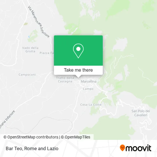 Teo Bar map