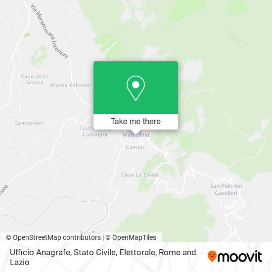 Ufficio Anagrafe, Stato Civile, Elettorale map