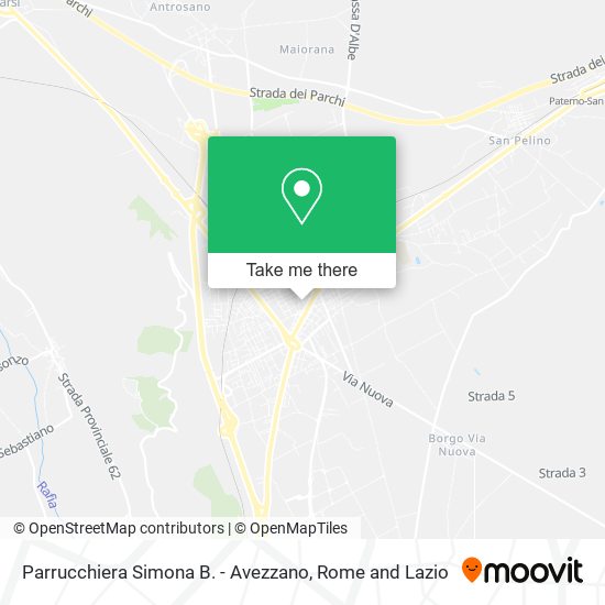 Parrucchiera Simona B. - Avezzano map
