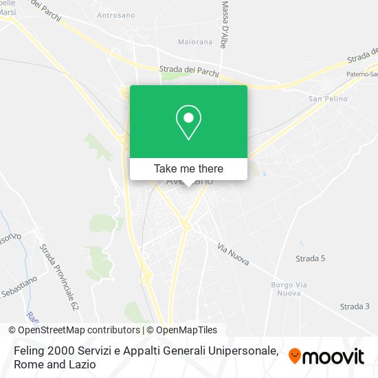 Feling 2000 Servizi e Appalti Generali Unipersonale map