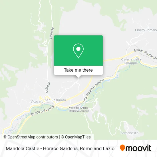 Mandela Castle - Horace Gardens map